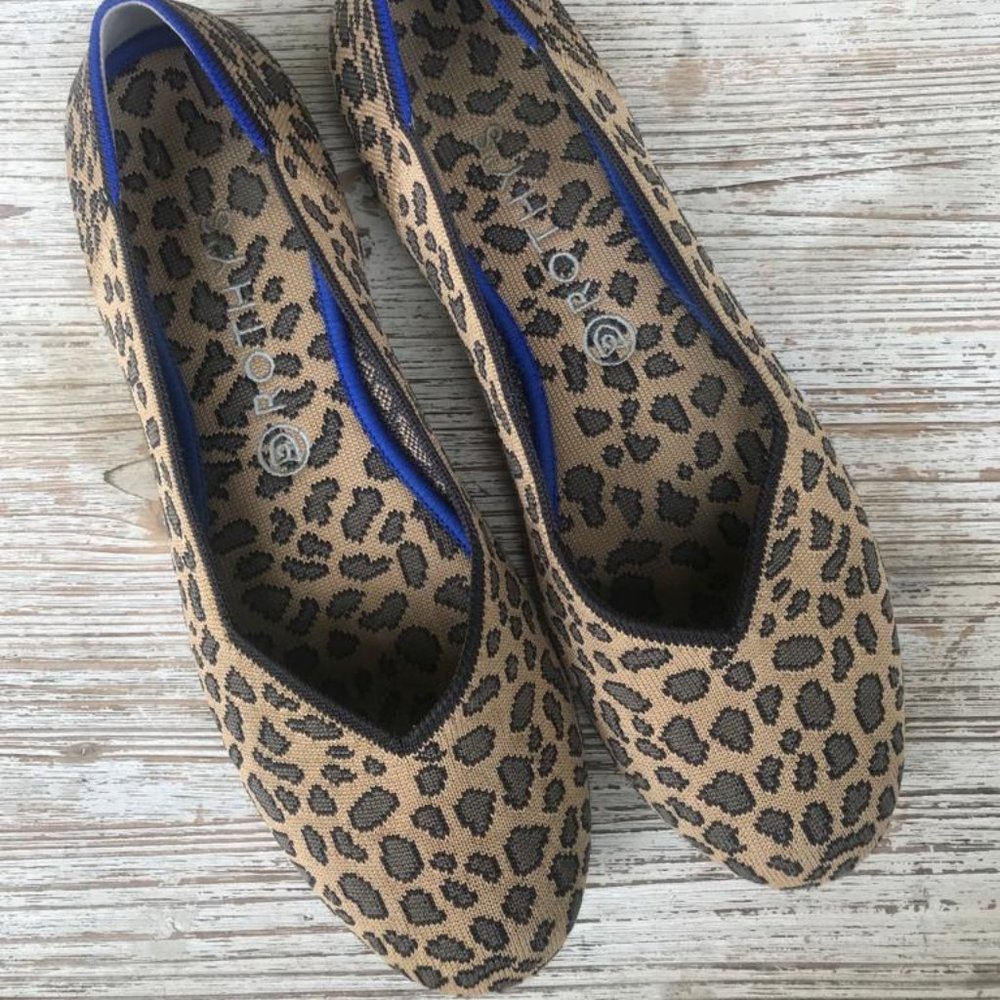 Rothy Leopard Flat